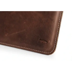 Wholesale LURESKO CLAYER XL2 GKL leather case for tablet 249 x 181 x 9mm (vintage brown with white thread) - LUR59 - {ean13} - Hurt