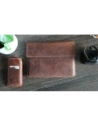 Hurtownia GSM - LURESKO CLAYER XL2 GKL bőr tok tablet számára 249 x 181 x 9mm (vintage barna fehér cérnával) - LUR59 - {ean13} - Hurt
