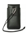 Wholesale LURESKO VISSA 4XL leather case for neck 170x80x9mm (black smooth with black thread) - LUR60 - {ean13} - Hurt