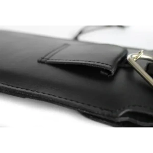 Hurtownia GSM - LURESKO Vissa S husă din piele pentru gât S 144x71x9mm - NEGRU - LUR62 - {ean13} - Hurt