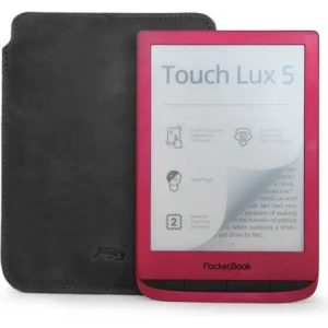 Wholesale LURESKO MASTER S leather case for ebook 162x113x9mm (gray vintage) - LUR64 - {ean13} - Hurt