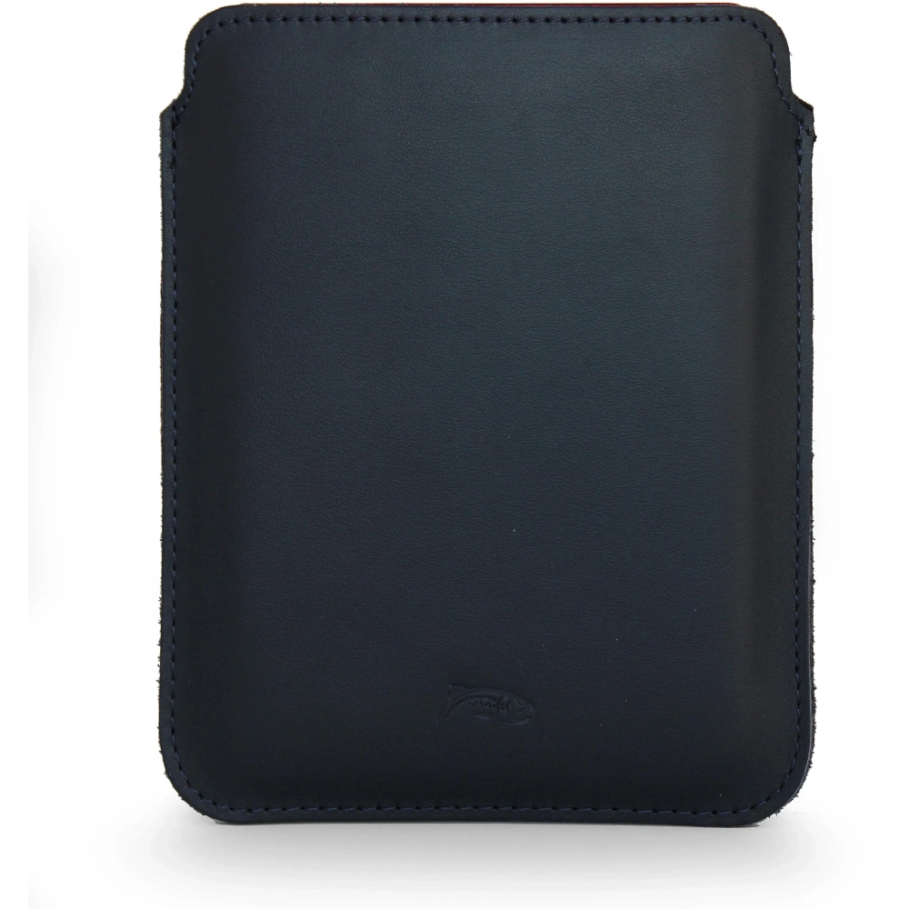 Wholesale LURESKO MASTER S leather case for ebook 162x113x9mm (smooth navy blue) - LUR65 - {ean13} - Hurt