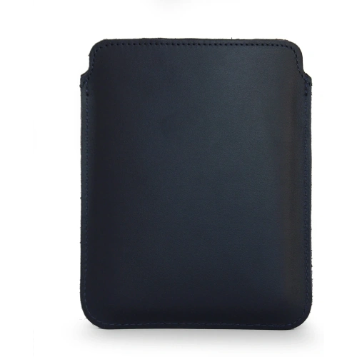 Skórzane etui LURESKO MASTER S na ebook 162x113x9mm (granatowy gładki)