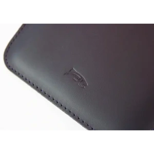Wholesale LURESKO MASTER S leather case for ebook 162x113x9mm (smooth navy blue) - LUR65 - {ean13} - Hurt