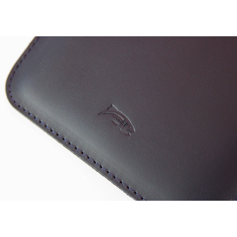 Wholesale LURESKO MASTER S leather case for ebook 162x113x9mm (smooth navy blue) - LUR65 - {ean13} - Hurt