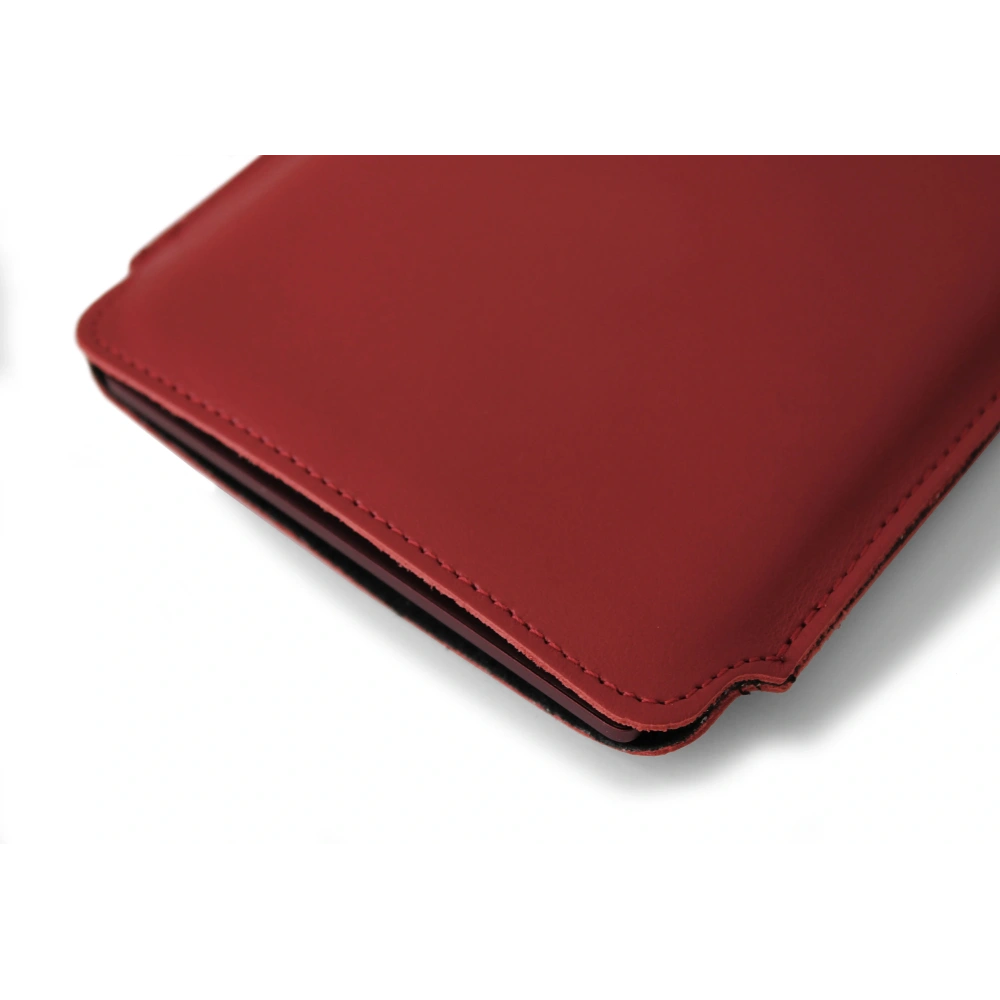 Wholesale LURESKO MASTER S leather case for ebook 162x113x9mm (red smooth) - LUR66 - {ean13} - Hurt