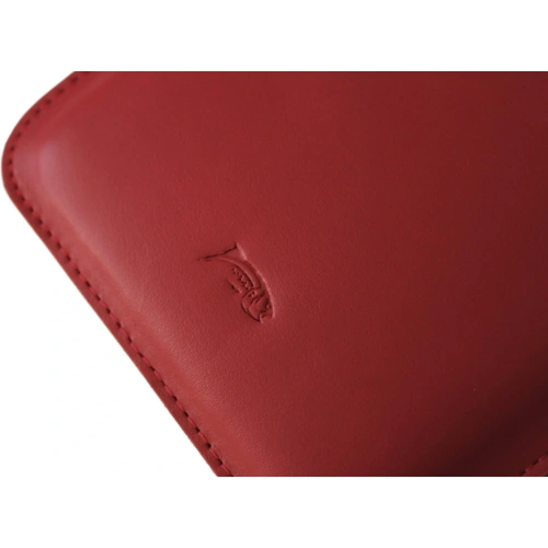 Skórzane etui LURESKO MASTER S na ebook 162x113x9mm (czerwony gładki)