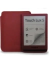 Wholesale LURESKO MASTER S leather case for ebook 162x113x9mm (red smooth) - LUR66 - {ean13} - Hurt