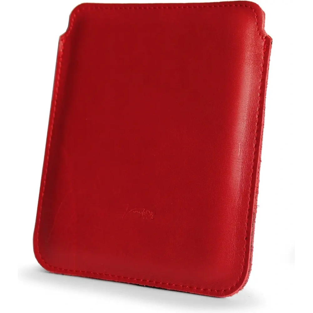 Wholesale LURESKO MASTER S leather case for ebook 162x113x9mm (red smooth) - LUR66 - {ean13} - Hurt