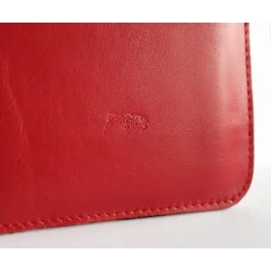 Wholesale LURESKO MASTER S leather case for ebook 162x113x9mm (red smooth) - LUR66 - {ean13} - Hurt
