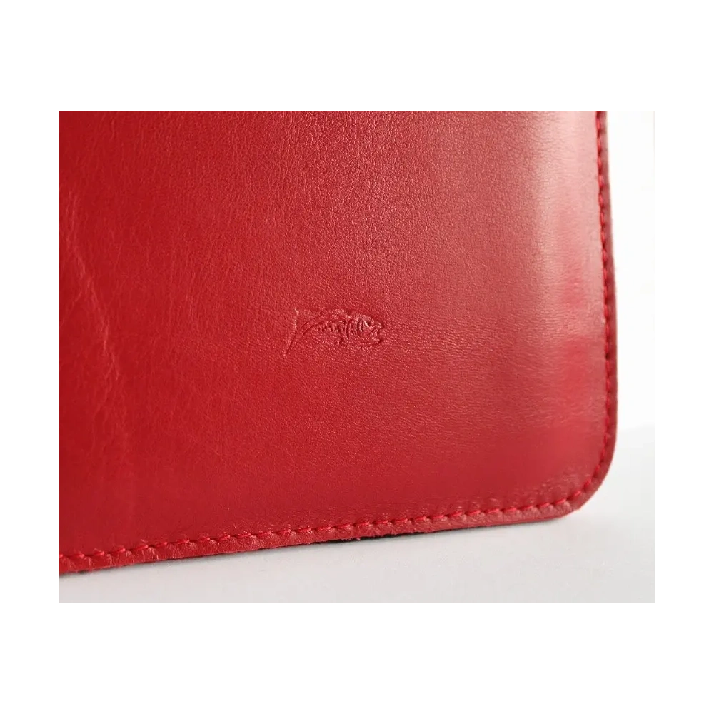 Wholesale LURESKO MASTER S leather case for ebook 162x113x9mm (red smooth) - LUR66 - {ean13} - Hurt