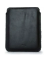 Wholesale LURESKO MASTER S leather case for ebook 162x113x9mm (black smooth with black thread) - LUR67 - {ean13} - Hurt