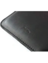 Wholesale LURESKO MASTER S leather case for ebook 162x113x9mm (black smooth with black thread) - LUR67 - {ean13} - Hurt