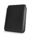 Wholesale LURESKO MASTER S leather case for ebook 162x113x9mm (black smooth with black thread) - LUR67 - {ean13} - Hurt