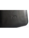 Wholesale LURESKO MASTER S leather case for ebook 162x113x9mm (black smooth with black thread) - LUR67 - {ean13} - Hurt