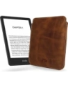 Wholesale LURESKO MASTER S leather case for ebook 162x113x9mm (vintage brown with white thread) - LUR68 - {ean13} - Hurt