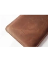 Wholesale LURESKO MASTER S leather case for ebook 162x113x9mm (vintage brown with white thread) - LUR68 - {ean13} - Hurt