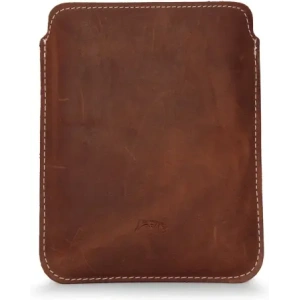 Hurtownia GSM - Husa LURESKO MASTER S din piele pentru ebook 162x113x9mm (cafea vintage cu fir alb) - LUR68 - {ean13} - Hurt