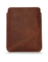 Wholesale LURESKO MASTER S leather case for ebook 162x113x9mm (vintage brown with white thread) - LUR68 - {ean13} - Hurt