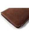 Wholesale LURESKO MASTER S leather case for ebook 162x113x9mm (vintage brown with white thread) - LUR68 - {ean13} - Hurt