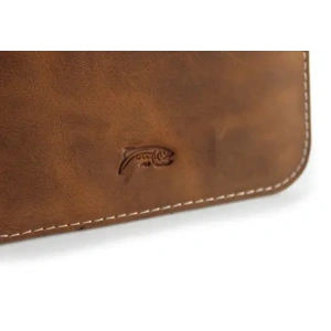 Wholesale LURESKO MASTER S leather case for ebook 162x113x9mm (vintage brown with white thread) - LUR68 - {ean13} - Hurt