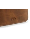 Wholesale LURESKO MASTER S leather case for ebook 162x113x9mm (vintage brown with white thread) - LUR68 - {ean13} - Hurt
