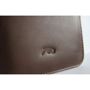 Wholesale LURESKO MASTER S leather case for eBook 162x113x9mm (smooth brown) - LUR69 - {ean13} - Hurt