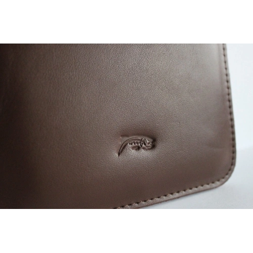 Skórzane etui LURESKO MASTER S na ebook 162x113x9mm (brązowy gładki)