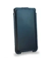 Wholesale LURESKO SOFIJA XXXL leather case universal with strap closure (smooth navy blue with white thread) - LUR72 - {ean13} - Hurt