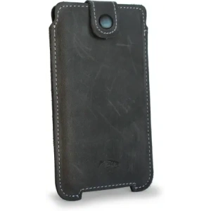 Wholesale LURESKO SOFIJA XXL leather case universal with a strap (gray vintage with white thread) - LUR76 - {ean13} - Hurt