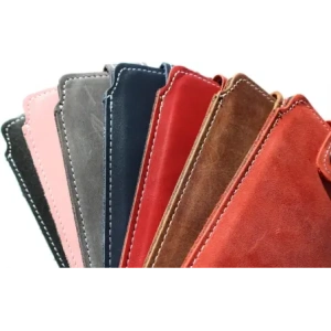 Wholesale LURESKO SOFIJA XXL leather case universal with a strap (red smooth with white thread) - LUR80 - {ean13} - Hurt