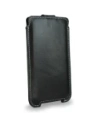 Hurtownia GSM - LURESKO SOFIJA XXL Ledertasche universal mit Riemenverschluss (schwarz glatt mit weißem Faden) - LUR81 - {ean13} - Hurt