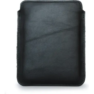Wholesale LURESKO MASTER M leather case for ebook 177x130x9mm (smooth black with black thread) (PAP) - LUR82 - {ean13} - Hurt