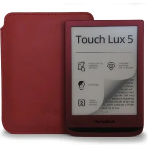 Wholesale LURESKO MASTER L leather case for ebook 198x139x9mm (smooth red) (INK) - LUR85 - {ean13} - Hurt