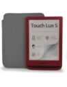 Wholesale LURESKO leather sleeve for ebook 162x113x9mm (gray) - LUR86 - {ean13} - Hurt