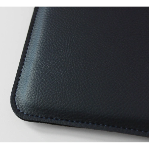 Skórzane etui wsuwane LURESKO na ebook 162x113x9mm (granatowy)