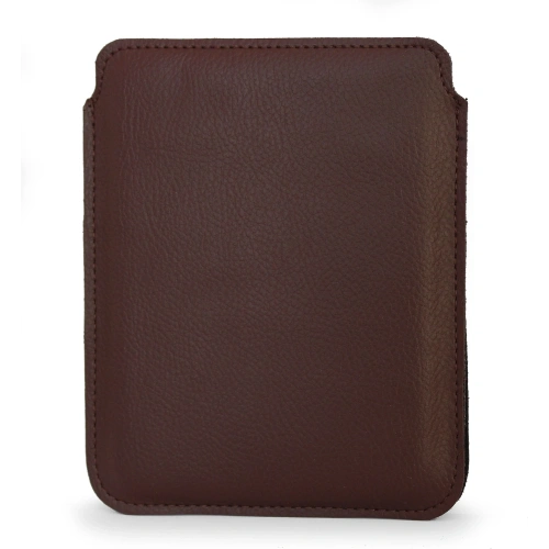 Skórzane etui wsuwane LURESKO na ebook 162x113x9mm (brązowy)