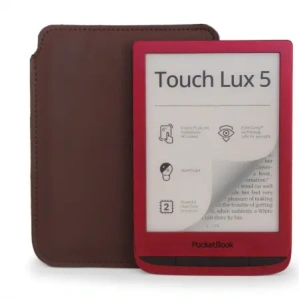 Hurtownia GSM - LURESKO Lederhülle für E-Book 162x113x9mm (braun) - LUR90 - {ean13} - Hurt