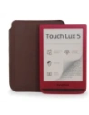 Wholesale LURESKO leather slipcase for ebook 162x113x9mm (brown) - LUR90 - {ean13} - Hurt