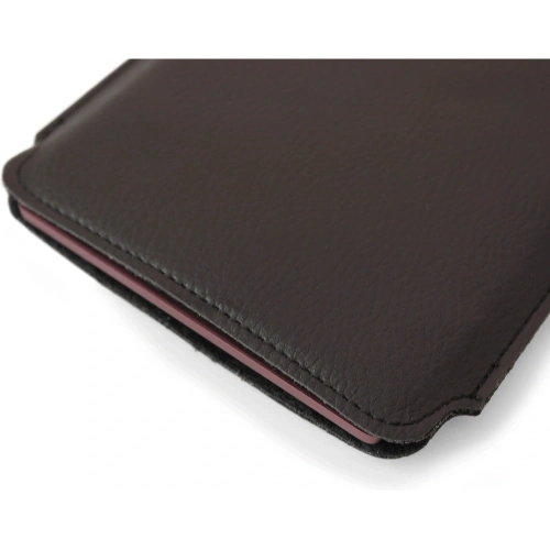 Skórzane etui wsuwane LURESKO na ebook 198x139x9mm (czarny) (INK)