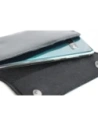Hurtownia GSM - LURESKO SUNNE XXL Lederholster für Gürtel 170x85x12 (flacher Magnet) (schwarz glattes Material mit schwarzem Faden) - LUR98 - {ean13} - Hurt