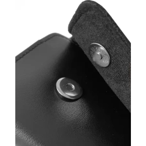 Hurtownia GSM - LURESKO SUNNE XXL Lederholster für Gürtel 170x85x12 (flacher Magnet) (schwarz glattes Material mit schwarzem Faden) - LUR98 - {ean13} - Hurt