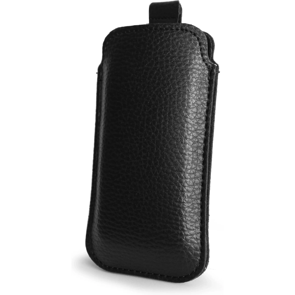 Wholesale LURESKO SLEEVE XS leather slip case for small phones / feature phones 119mm x 53mm (black) - LUR99 - {ean13} - Hurt