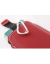 Wholesale LURESKO NEW ASTER XXXL universal leather case with a loop for a strap for phone sizes 6.5' - 6.9' (red with white thread) - LUR106 - {ean13} - Hurt