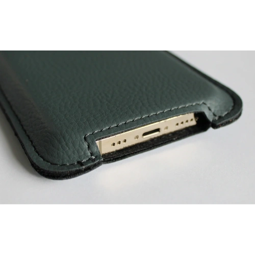 Skórzana wsuwka LURESKO LILNER XXL na telefon ECO (szary)