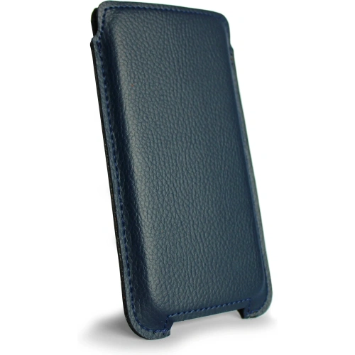 Skórzana wsuwka LURESKO LILNER XXL na telefon ECO (niebieski)