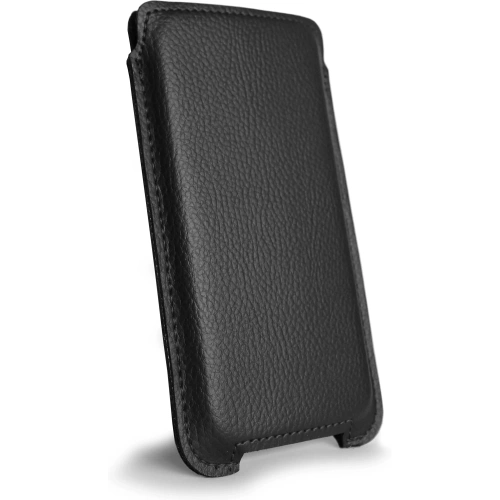 Skórzana wsuwka LURESKO LILNER XXL na telefon ECO (czarny)