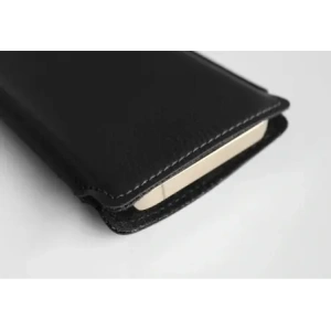 Hurtownia GSM - LURESKO LILNER XXL Leder-Schutzhülle für Handy ECO (schwarz) - LUR113 - {ean13} - Hurt