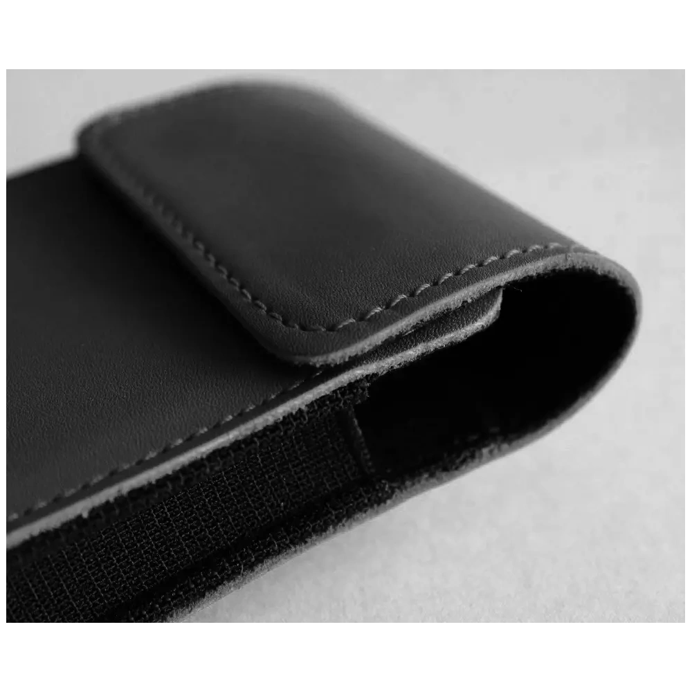 Hurtownia GSM - LURESKO FLIP SLEEVE M Lederschutzhülle für Samsung Galaxy Z Flip 3/4/5/6 Motorola Razr 50 / 40 Ultra Huawei Pocket (schwarz, glattes schwarzes Garn) - LUR114 - {ean13} - Hurt