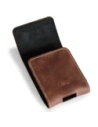 Hurtownia GSM - LURESKO FLIP SLEEVE M Leder-Schutzhülle für Samsung Galaxy Z Flip 3/4/5/6 Motorola Razr 50 / 40 Ultra Huawei Pocket (vintage braun mit weißem Faden) - LUR115 - {ean13} - Hurt